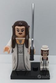 Minifigure Blocks - LOTR Arwen Undomie NUOVO
