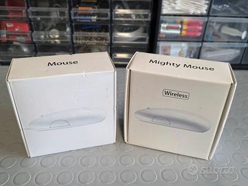 Lotto 2 Mouse Apple Originali: USB + Wireless