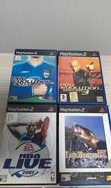 Lotto giochi ps2 completi - pes 2 3 nba live lake 
