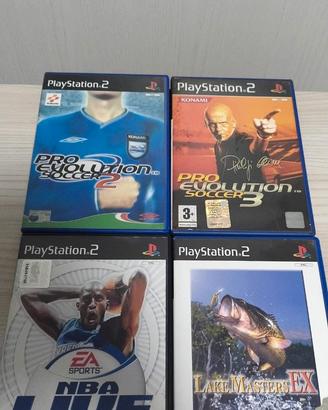 Lotto giochi ps2 completi - pes 2 3 nba live lake 