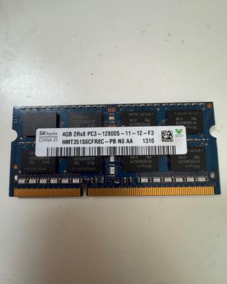 4gb DDR3 SO-DIMM hynix per laptop