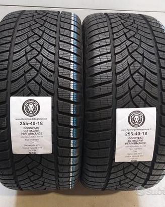 2 gomme 255 40 18 goodyear a41449