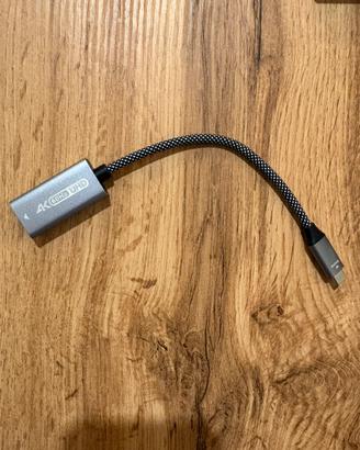 Adattatore usb - C a hdmi 4k 60hz