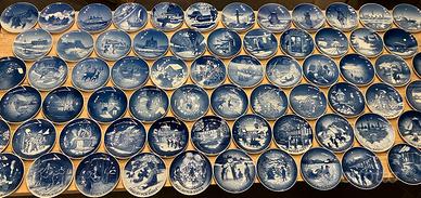 Piatti di Natale Royal Copenhagen Bing&Grondahl