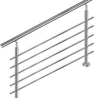 3 pz Aufun Corrimano in acciaio inox, 80 cm