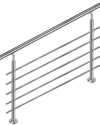 3 pz Aufun Corrimano in acciaio inox, 80 cm