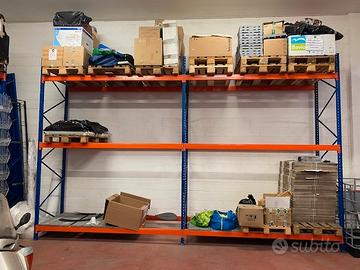 Scaffalature industriali porta pallets