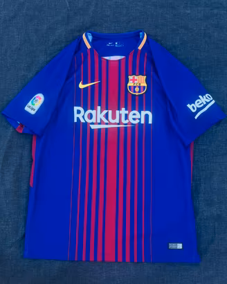 Maglia Barcellona Messi 2017/2018 Nike Home L