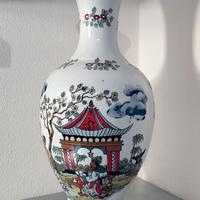 Vaso a balaustro stile cinese, Italia, anni '60