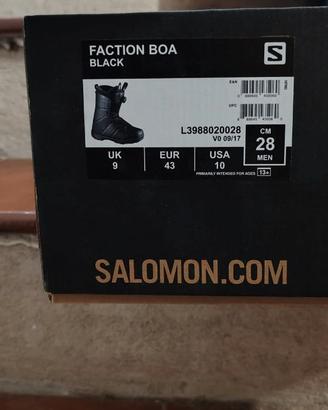 scarponi snowboard SALOMON