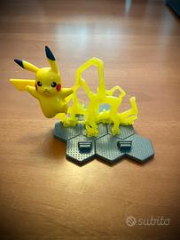 Piedistallo porta carta pokemon pikachu