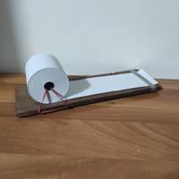 rotolo per appunti /memo-roll artigianale in legno