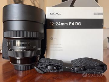 SIGMA ART 12-24 mm fF4 DG HSM - Innesto CANON EF