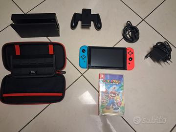 Nintendo Switch + Mario rabbids Kingdom Battle