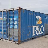 Container Navali Marittimi da 20 piedi