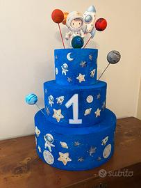 Torta polistirolo devorativa compleanno