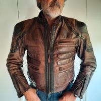 giubbotto moto cuoio dainese