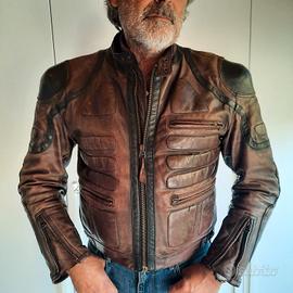 giubbotto moto cuoio dainese
