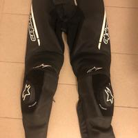 Pantaloni alpinestar moto in pelle