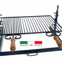 GRATICOLA REGOLABILE PER BARBECUE 40 E 50 CM