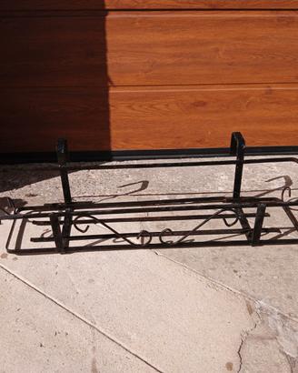 portafioriere set in ferro da balcone varie misure
