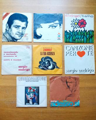 SERGIO ENDRIGO dischi 45 giri vari