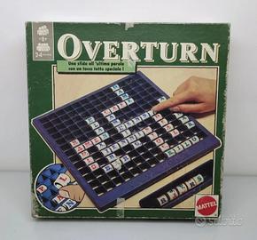 Overturn Mattel anni 90 gioco da tavolo - scarabeo