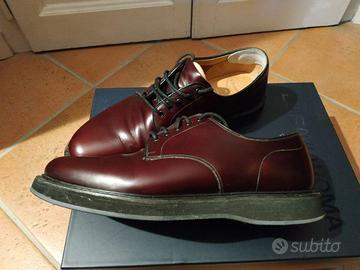 Church's Leyton burgundy EU 45 seminuove