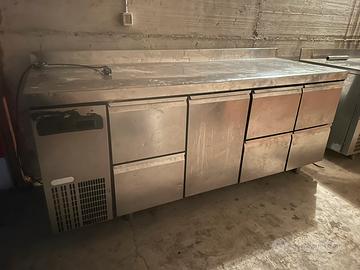 Banconi frigo e tavolo inox 100 al pezzo