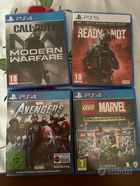 Giochi ps4 e ps5