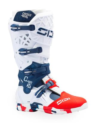 Stivali Sidi CrossAir X BIANCO BLU ROSSO