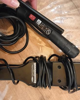 piastra capelli e arricciacapelli 