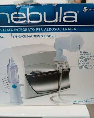 Dispositivo per areosol nebula  con rinowash