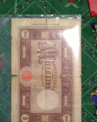 Banconota 1000 Lire Barbetti
