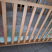 Foppapedretti fasciatoio e lettino in legno