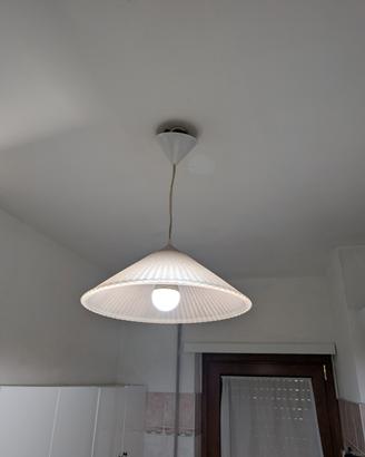 Lampadario di vetro 
