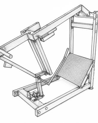Pendulum squat