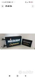 Insegna pubblicitaria caffe Midlight