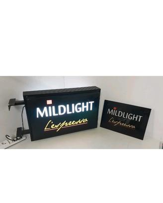 Insegna pubblicitaria caffe Midlight