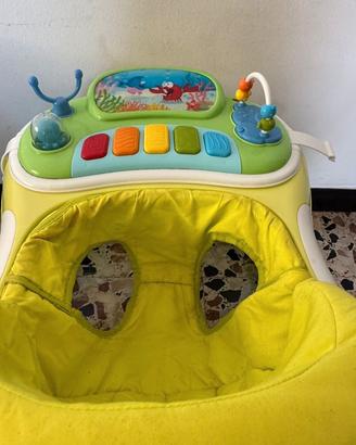 Girello bambini con giochi e musica – regolabile,