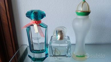 Bottiglie vuote di profumo da collezione