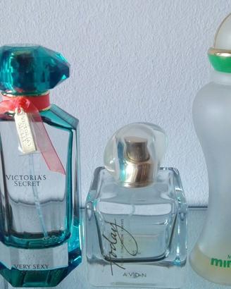 Bottiglie vuote di profumo da collezione