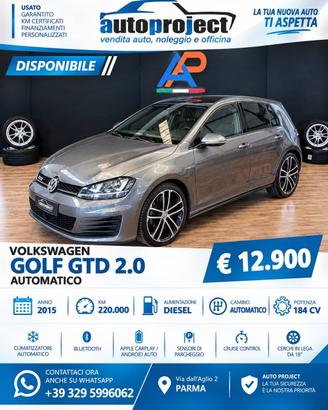 Volkswagen Golf GTD 2.0 TDI 5P BLUEMOTION TECHNOLO