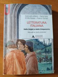 letteratura italiana Mondadori università 