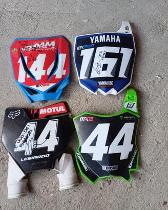 Portanumero motocross