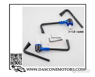 Coppia di paraleve per moto Blu