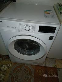 lavatrice LG 8kg 1400giri 