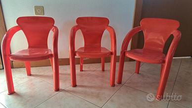 Sedie in Plastica per BAMBINI NATALE!!!