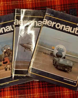 Collezione rivista Aeronautica anni '80/'90