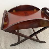 Mobile portavassoio  in legno nautico